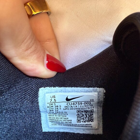 Nike Air Force 1 Sage Low Valentine’s Day CU4759-001 Size 7.5 | Worn Once – Pris - Picture 4 of 5